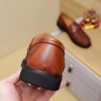 Cheap Salvatore Ferragamo Leather Shoes For Men #1340050 Replica Wholesale [$88.00 USD] [ITEM#1340050] on Replica Salvatore Ferragamo Leather Shoes