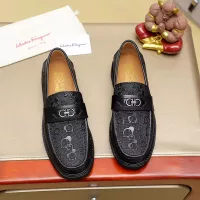 Cheap Salvatore Ferragamo Leather Shoes For Men #1340051 Replica Wholesale [$88.00 USD] [ITEM#1340051] on Replica Salvatore Ferragamo Leather Shoes