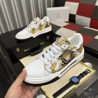 Cheap Versace Casual Shoes For Men #1340069 Replica Wholesale [$80.00 USD] [ITEM#1340069] on Replica Versace Casual Shoes