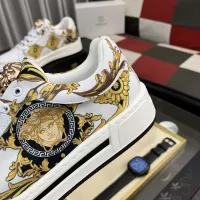 Cheap Versace Casual Shoes For Men #1340069 Replica Wholesale [$80.00 USD] [ITEM#1340069] on Replica Versace Casual Shoes