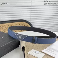 Cheap Prada AAA Quality Belts In 3.5cm For Men #1340114 Replica Wholesale [$56.00 USD] [ITEM#1340114] on Replica Prada AAA Quality Belts
