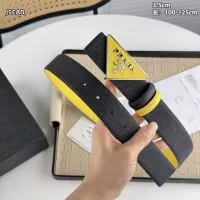 Cheap Prada AAA Quality Belts In Silver For Men #1340116 Replica Wholesale [$56.00 USD] [ITEM#1340116] on Replica Prada AAA Quality Belts