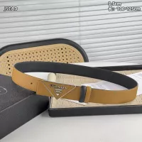 Cheap Prada AAA Quality Belts In Silver For Men #1340118 Replica Wholesale [$56.00 USD] [ITEM#1340118] on Replica Prada AAA Quality Belts