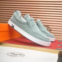 Cheap Hermes Casual Shoes For Men #1340163 Replica Wholesale [$108.00 USD] [ITEM#1340163] on Replica Hermes Casual Shoes