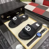 Cheap Gucci Slippers For Men #1340179 Replica Wholesale [$48.00 USD] [ITEM#1340179] on Replica Gucci Slippers