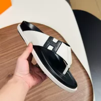 Cheap Hermes Slippers For Men #1340195 Replica Wholesale [$82.00 USD] [ITEM#1340195] on Replica Hermes Slippers
