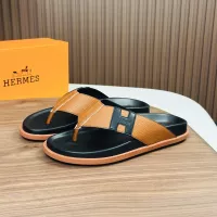Cheap Hermes Slippers For Men #1340196 Replica Wholesale [$82.00 USD] [ITEM#1340196] on Replica Hermes Slippers