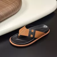 Cheap Hermes Slippers For Men #1340196 Replica Wholesale [$82.00 USD] [ITEM#1340196] on Replica Hermes Slippers