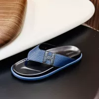 Cheap Hermes Slippers For Men #1340198 Replica Wholesale [$82.00 USD] [ITEM#1340198] on Replica Hermes Slippers