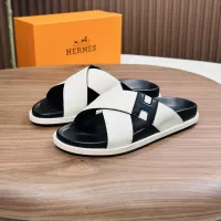 Cheap Hermes Slippers For Men #1340200 Replica Wholesale [$82.00 USD] [ITEM#1340200] on Replica Hermes Slippers