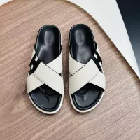 Cheap Hermes Slippers For Men #1340200 Replica Wholesale [$82.00 USD] [ITEM#1340200] on Replica Hermes Slippers