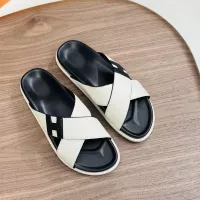 Cheap Hermes Slippers For Men #1340200 Replica Wholesale [$82.00 USD] [ITEM#1340200] on Replica Hermes Slippers