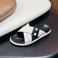 Cheap Hermes Slippers For Men #1340200 Replica Wholesale [$82.00 USD] [ITEM#1340200] on Replica Hermes Slippers