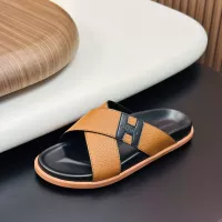 Cheap Hermes Slippers For Men #1340201 Replica Wholesale [$82.00 USD] [ITEM#1340201] on Replica Hermes Slippers