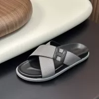 Cheap Hermes Slippers For Men #1340202 Replica Wholesale [$82.00 USD] [ITEM#1340202] on Replica Hermes Slippers
