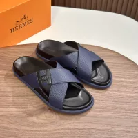 Cheap Hermes Slippers For Men #1340203 Replica Wholesale [$82.00 USD] [ITEM#1340203] on Replica Hermes Slippers