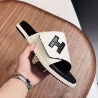 Cheap Hermes Slippers For Men #1340205 Replica Wholesale [$82.00 USD] [ITEM#1340205] on Replica Hermes Slippers