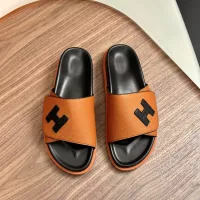 Cheap Hermes Slippers For Men #1340206 Replica Wholesale [$82.00 USD] [ITEM#1340206] on Replica Hermes Slippers
