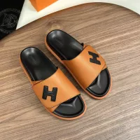 Cheap Hermes Slippers For Men #1340206 Replica Wholesale [$82.00 USD] [ITEM#1340206] on Replica Hermes Slippers