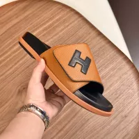 Cheap Hermes Slippers For Men #1340206 Replica Wholesale [$82.00 USD] [ITEM#1340206] on Replica Hermes Slippers