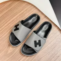 Cheap Hermes Slippers For Men #1340207 Replica Wholesale [$82.00 USD] [ITEM#1340207] on Replica Hermes Slippers