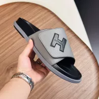 Cheap Hermes Slippers For Men #1340207 Replica Wholesale [$82.00 USD] [ITEM#1340207] on Replica Hermes Slippers