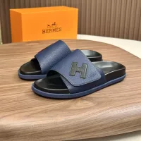 Cheap Hermes Slippers For Men #1340208 Replica Wholesale [$82.00 USD] [ITEM#1340208] on Replica Hermes Slippers