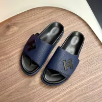 Cheap Hermes Slippers For Men #1340208 Replica Wholesale [$82.00 USD] [ITEM#1340208] on Replica Hermes Slippers