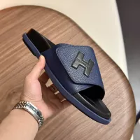 Cheap Hermes Slippers For Men #1340208 Replica Wholesale [$82.00 USD] [ITEM#1340208] on Replica Hermes Slippers