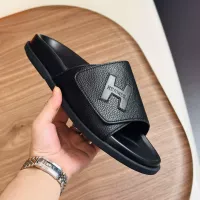 Cheap Hermes Slippers For Men #1340209 Replica Wholesale [$82.00 USD] [ITEM#1340209] on Replica Hermes Slippers