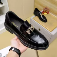 Cheap Versace Leather Shoes For Men #1340214 Replica Wholesale [$88.00 USD] [ITEM#1340214] on Replica Versace Leather Shoes