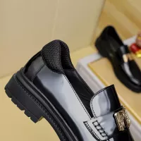 Cheap Versace Leather Shoes For Men #1340214 Replica Wholesale [$88.00 USD] [ITEM#1340214] on Replica Versace Leather Shoes