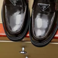 Cheap Prada Leather Shoes For Men #1340215 Replica Wholesale [$88.00 USD] [ITEM#1340215] on Replica Prada Leather Shoes