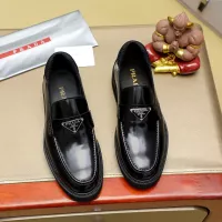 Cheap Prada Leather Shoes For Men #1340216 Replica Wholesale [$88.00 USD] [ITEM#1340216] on Replica Prada Leather Shoes