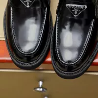 Cheap Prada Leather Shoes For Men #1340216 Replica Wholesale [$88.00 USD] [ITEM#1340216] on Replica Prada Leather Shoes