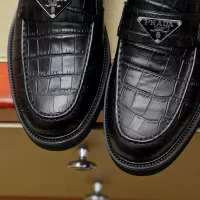 Cheap Prada Leather Shoes For Men #1340218 Replica Wholesale [$88.00 USD] [ITEM#1340218] on Replica Prada Leather Shoes