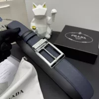 Cheap Prada AAA Quality Belts In 3.5cm For Men #1340253 Replica Wholesale [$60.00 USD] [ITEM#1340253] on Replica Prada AAA Quality Belts