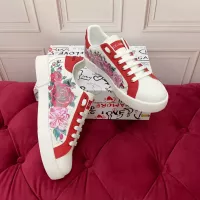 Cheap Dolce &amp; Gabbana D&amp;G Casual Shoes For Women #1340301 Replica Wholesale [$105.00 USD] [ITEM#1340301] on Replica Dolce &amp; Gabbana D&amp;G Casual Shoes
