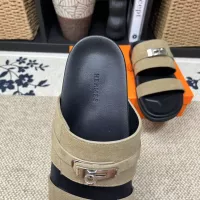 Cheap Hermes Slippers For Men #1340329 Replica Wholesale [$60.00 USD] [ITEM#1340329] on Replica Hermes Slippers
