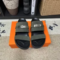Cheap Hermes Slippers For Men #1340332 Replica Wholesale [$60.00 USD] [ITEM#1340332] on Replica Hermes Slippers