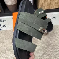 Cheap Hermes Slippers For Men #1340332 Replica Wholesale [$60.00 USD] [ITEM#1340332] on Replica Hermes Slippers