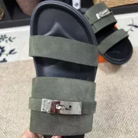 Cheap Hermes Slippers For Men #1340332 Replica Wholesale [$60.00 USD] [ITEM#1340332] on Replica Hermes Slippers