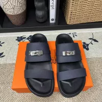 Cheap Hermes Slippers For Men #1340337 Replica Wholesale [$60.00 USD] [ITEM#1340337] on Replica Hermes Slippers