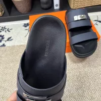 Cheap Hermes Slippers For Men #1340337 Replica Wholesale [$60.00 USD] [ITEM#1340337] on Replica Hermes Slippers
