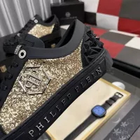 Cheap Philipp Plein PP Casual Shoes For Men #1340342 Replica Wholesale [$80.00 USD] [ITEM#1340342] on Replica Philipp Plein PP Casual Shoes