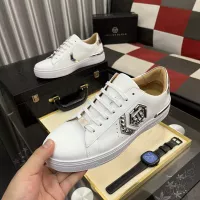 Cheap Philipp Plein PP Casual Shoes For Men #1340349 Replica Wholesale [$88.00 USD] [ITEM#1340349] on Replica Philipp Plein PP Casual Shoes