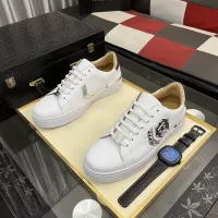 Cheap Philipp Plein PP Casual Shoes For Men #1340349 Replica Wholesale [$88.00 USD] [ITEM#1340349] on Replica Philipp Plein PP Casual Shoes