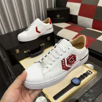 Cheap Philipp Plein PP Casual Shoes For Men #1340350 Replica Wholesale [$88.00 USD] [ITEM#1340350] on Replica Philipp Plein PP Casual Shoes
