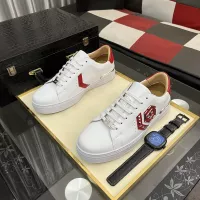 Cheap Philipp Plein PP Casual Shoes For Men #1340350 Replica Wholesale [$88.00 USD] [ITEM#1340350] on Replica Philipp Plein PP Casual Shoes