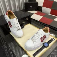 Cheap Philipp Plein PP Casual Shoes For Men #1340350 Replica Wholesale [$88.00 USD] [ITEM#1340350] on Replica Philipp Plein PP Casual Shoes